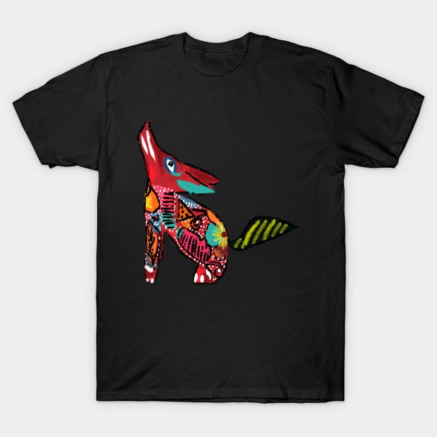 Coyote Alebrije T-Shirt by The Mindful Maestra